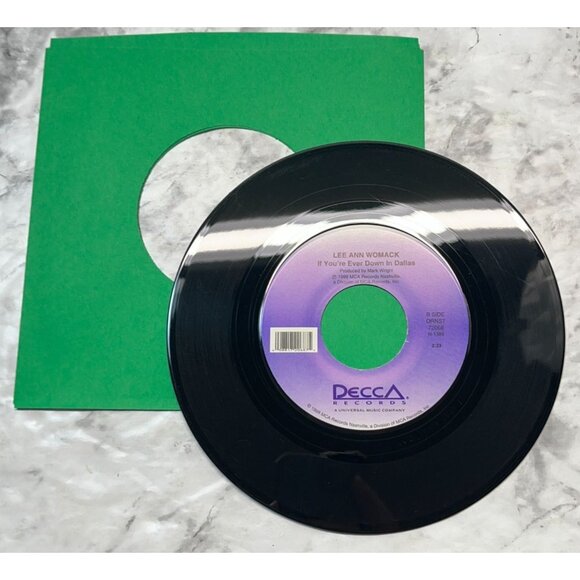 Lee Ann Womack 45 Country A Little Past Little Rock / You're Ever Down in Dallas - Picture 5 of 6